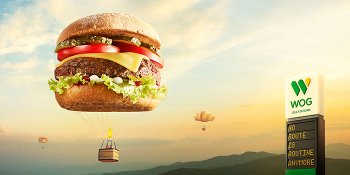 WOG加油站趣味宣傳VI設(shè)計欣賞