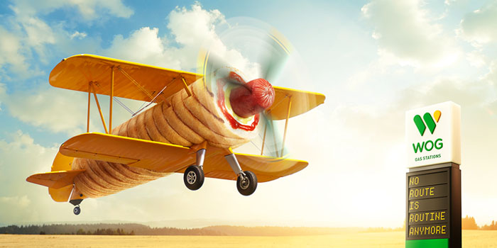 WOG加油站趣味宣傳VI設(shè)計欣賞