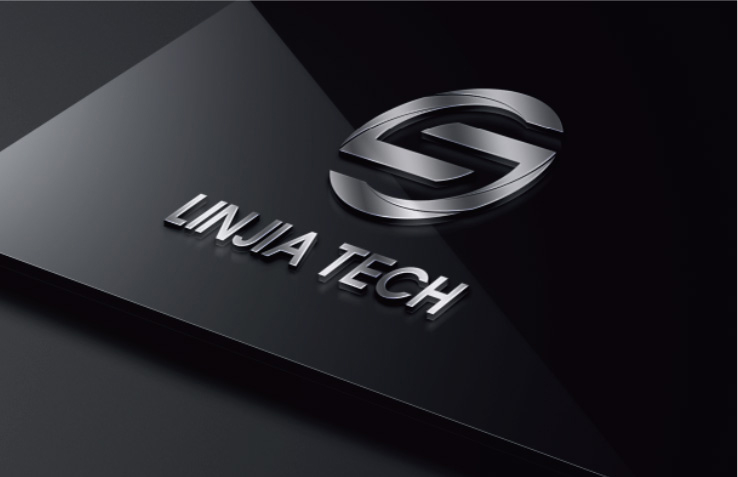 上海霖嘉電子科技logo設(shè)計(jì)案例_科技電子logo設(shè)計(jì)