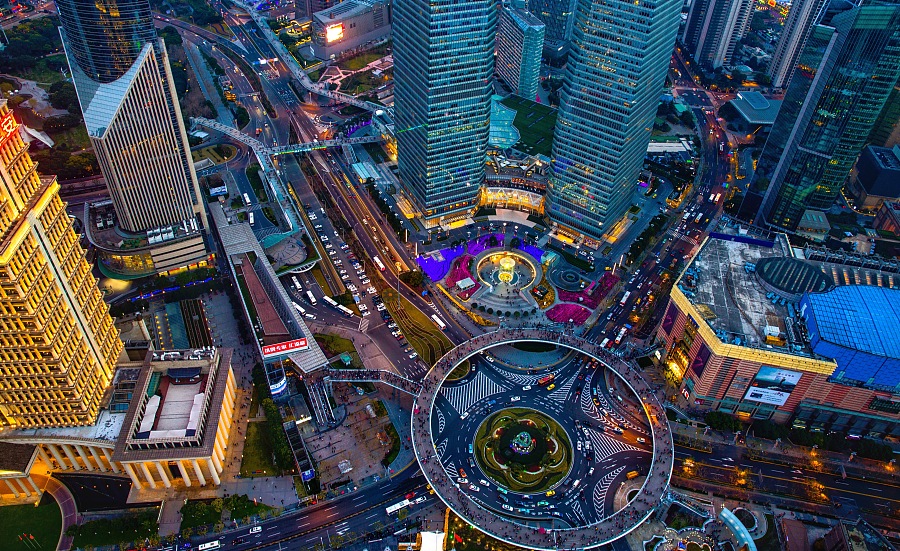上海陸家嘴拍攝欣賞,鳥瞰魔都陸家嘴拍攝欣賞,2017年上海鳥瞰魔都陸家嘴拍攝欣賞